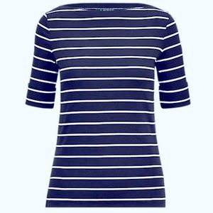 NWT {Lauren Woman’s Ralph Lauren} Striped Boatneck Top